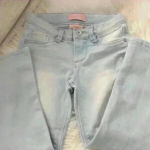 Light Wash Skinny Jeggings Sz 5T